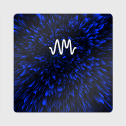 Магнит виниловый Квадрат Arctic Monkeys blue energy