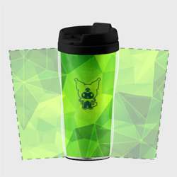 Термокружка-непроливайка Kuromi green poly - фото 2