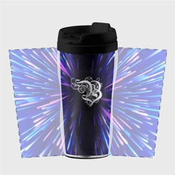 Термокружка-непроливайка Burzum neon energy - фото 2