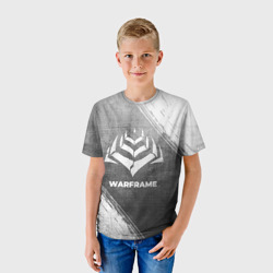 Детская футболка 3D Warframe - grey gradient - фото 2