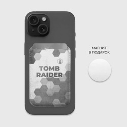Картхолдер Magsafe магнитный Tomb Raider - white gradient посередине - фото 2