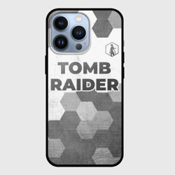 Чехол для iPhone 13 Pro Tomb Raider - white gradient посередине