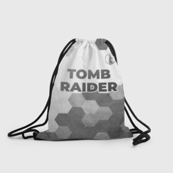 Рюкзак-мешок 3D Tomb Raider - white gradient посередине