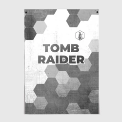 Постер Tomb Raider - white gradient посередине