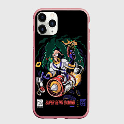 Чехол для iPhone 11 Pro Max матовый Earth worm Jim - super retro gaming
