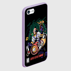 Чехол для iPhone 5/5S матовый Earth worm Jim - super retro gaming - фото 2