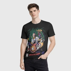 Мужская футболка 3D Earth worm Jim - super retro gaming - фото 2