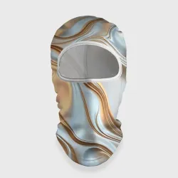 Балаклава 3D Жидкое белое золото