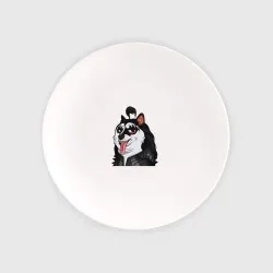 Тарелка NFT Doge - Kiss