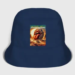 Мужская панама хлопок Rolling Stones - stylization of the logo