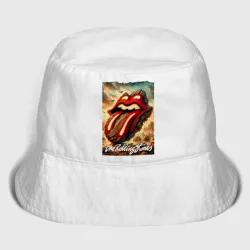 Детская панама хлопок Rolling Stones - logo transformation