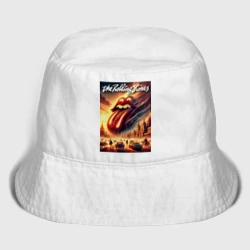 Мужская панама хлопок Logo of the Rollings Stones