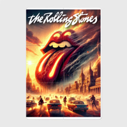 Магнитный плакат 2Х3 Logo of the Rollings Stones