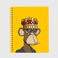 Тетрадь NFT ape king