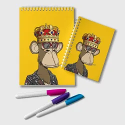 Блокнот NFT ape king
