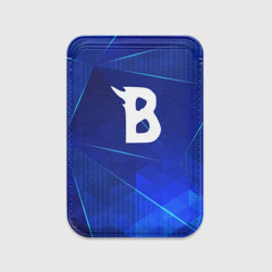 Картхолдер Magsafe магнитный Beastars blue poly