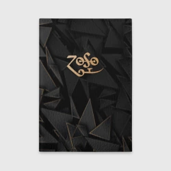 Обложка для автодокументов Led Zeppelin golden poly