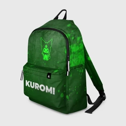 Рюкзак 3D Kuromi - green gradient по-центру