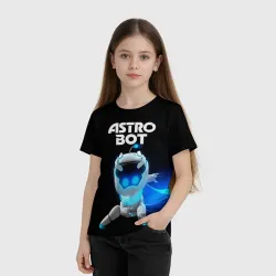 Детская футболка 3D Astro bot - фото 2