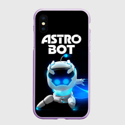 Чехол для iPhone XS Max матовый Astro bot