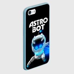 Чехол для iPhone 5/5S матовый Astro bot - фото 2