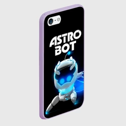 Чехол для iPhone 5/5S матовый Astro bot - фото 2