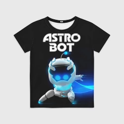 Детская футболка 3D Astro bot