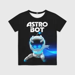 Детская футболка 3D Astro bot