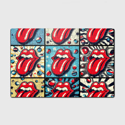 Головоломка Пазл магнитный 126 элементов Rolling Stones logo - pop art