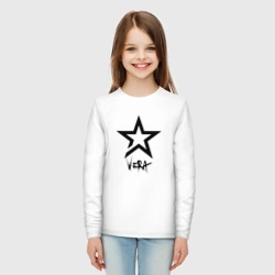 Детский лонгслив хлопок Vera - star - фото 2