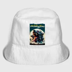 Женская панама хлопок Волки Роллинг Стоунз - фантазия