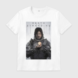 Мужская футболка хлопок Death Stranding - Norman Reedus