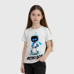 Детская футболка 3D Astro Bot - rescue mission  - фото 2
