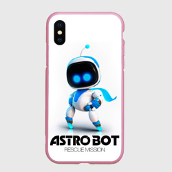 Чехол для iPhone XS Max матовый Astro Bot - rescue mission 