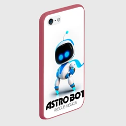 Чехол для iPhone 5/5S матовый Astro Bot - rescue mission  - фото 2