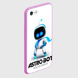 Чехол для iPhone 5/5S матовый Astro Bot - rescue mission  - фото 2