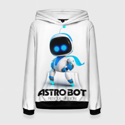 Женская толстовка 3D Astro Bot - rescue mission 