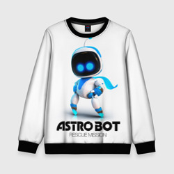 Детский свитшот 3D Astro Bot - rescue mission 