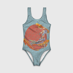 Детский купальник 3D Рыба карпы кои - фото 2