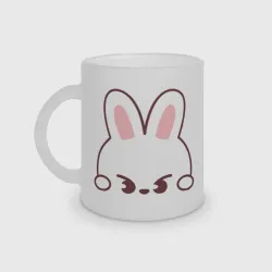 Кружка матовая стеклянная Mischievous Leebit 