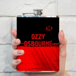 Фляга Ozzy Osbourne - red gradient посередине - фото 2