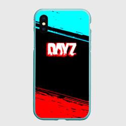 Чехол для iPhone XS Max матовый Dayz neon color