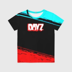 Детская футболка 3D Dayz neon color