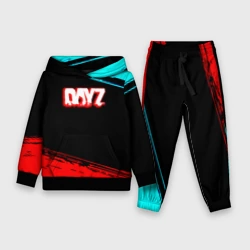 Детский костюм с толстовкой 3D Dayz neon color