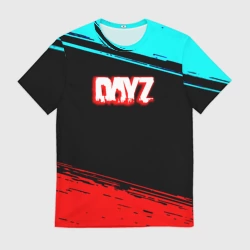 Мужская футболка 3D Dayz neon color