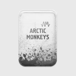 Картхолдер Magsafe магнитный Arctic Monkeys - white gradient посередине