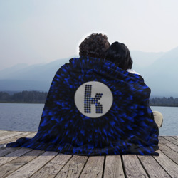 Плед 3D The Killers blue energy - фото 2