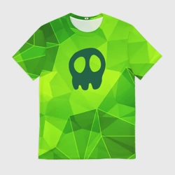 Мужская футболка 3D Babymetal green poly