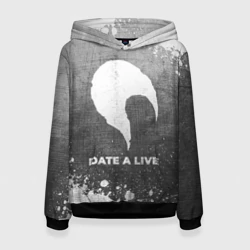 Женская толстовка 3D Date A Live - grey gradient
