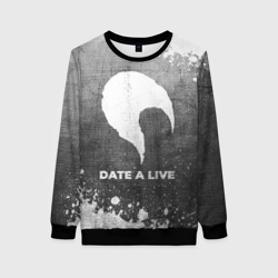 Женский свитшот 3D Date A Live - grey gradient